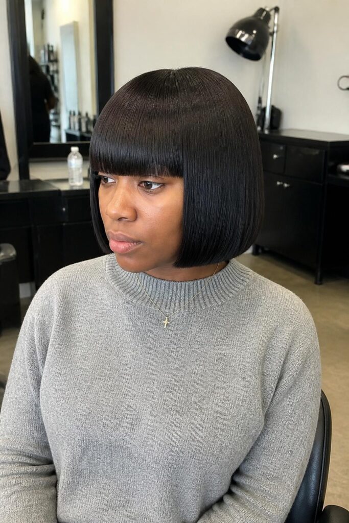 Blunt bob with bangs 683x1024 1