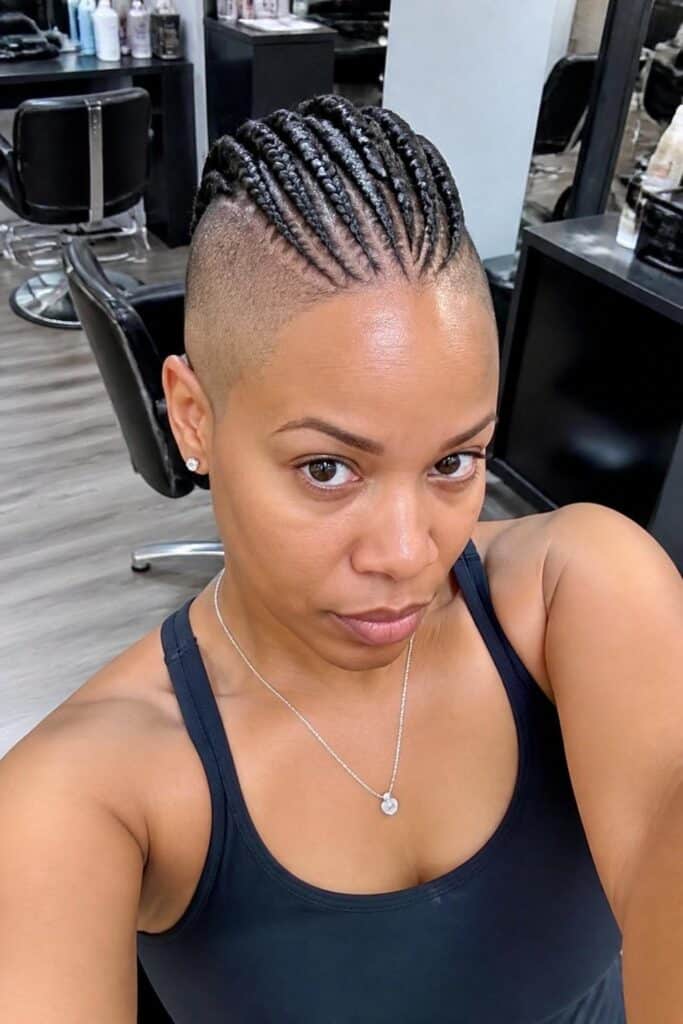 Braided mohawk with shaved sides 683x1024 1