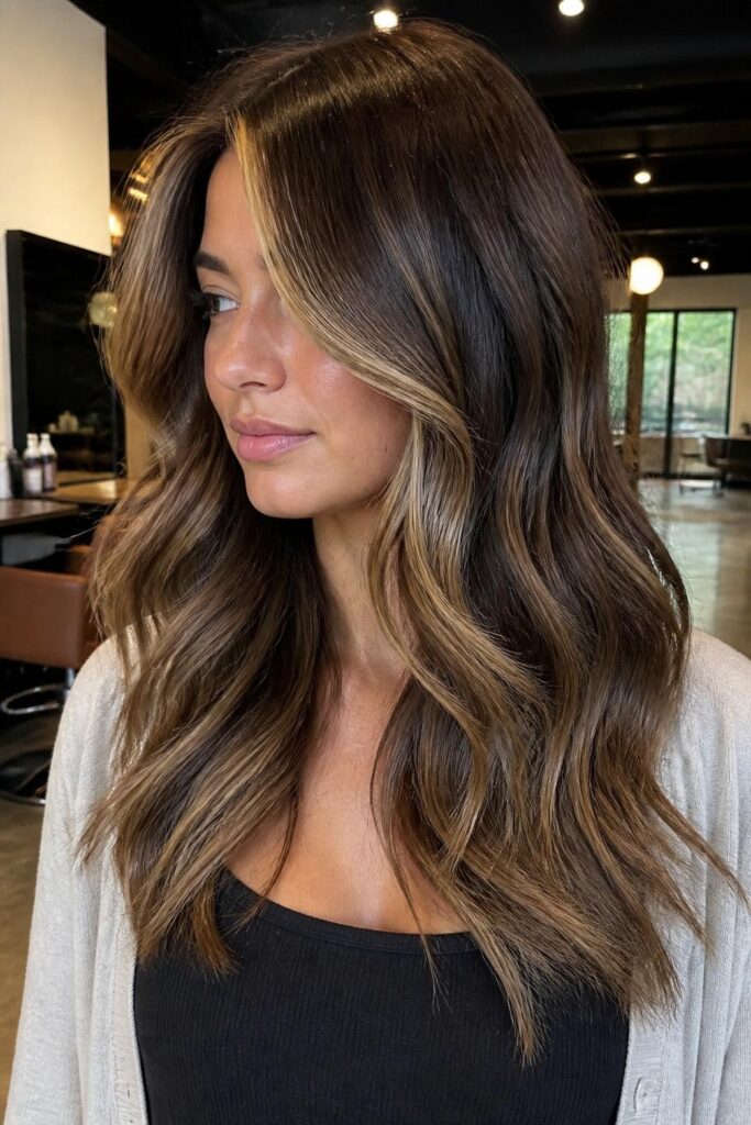 Bronde balayage with face framing highlights 683x1024 1