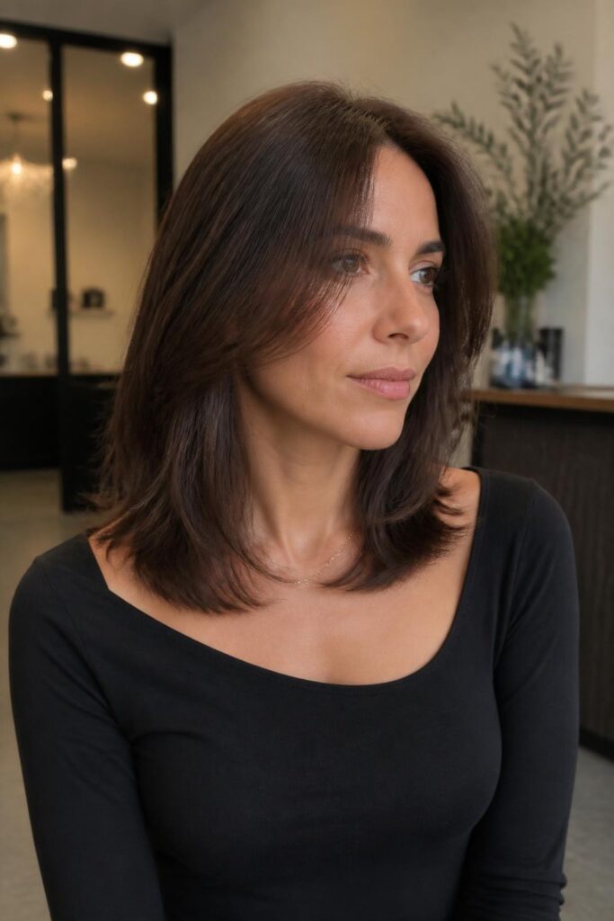 Collarbone length with long layers 683x1024 1