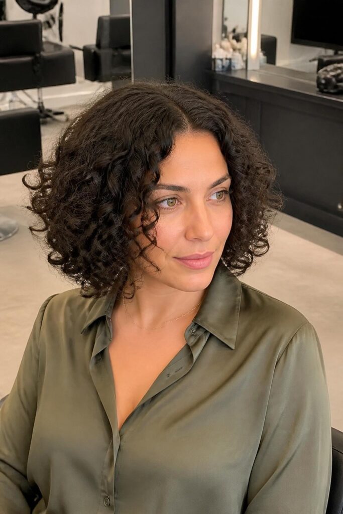 Curly bob with middle part 683x1024 1
