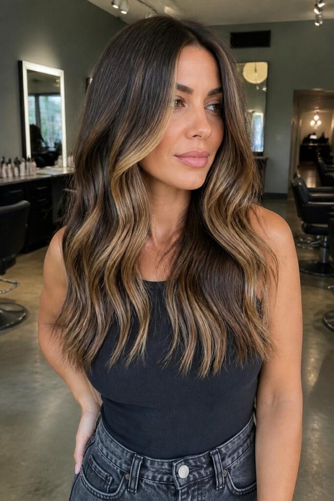 Dark chocolate with honey highlights 683x1024 1