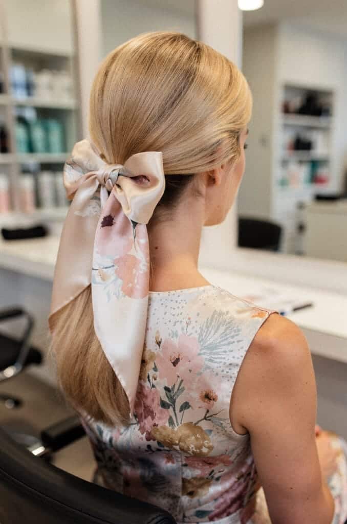 Half up with scarf bow 678x1024 1