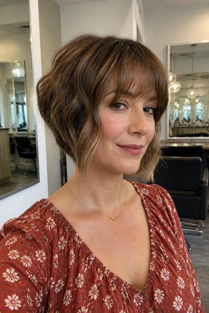 Inverted bob with feathered bangs 683x1024 1