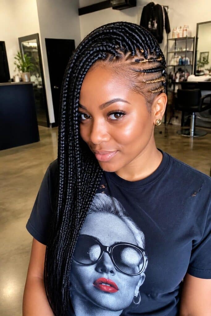 Knotless box braids with a faux undercut 683x1024 1