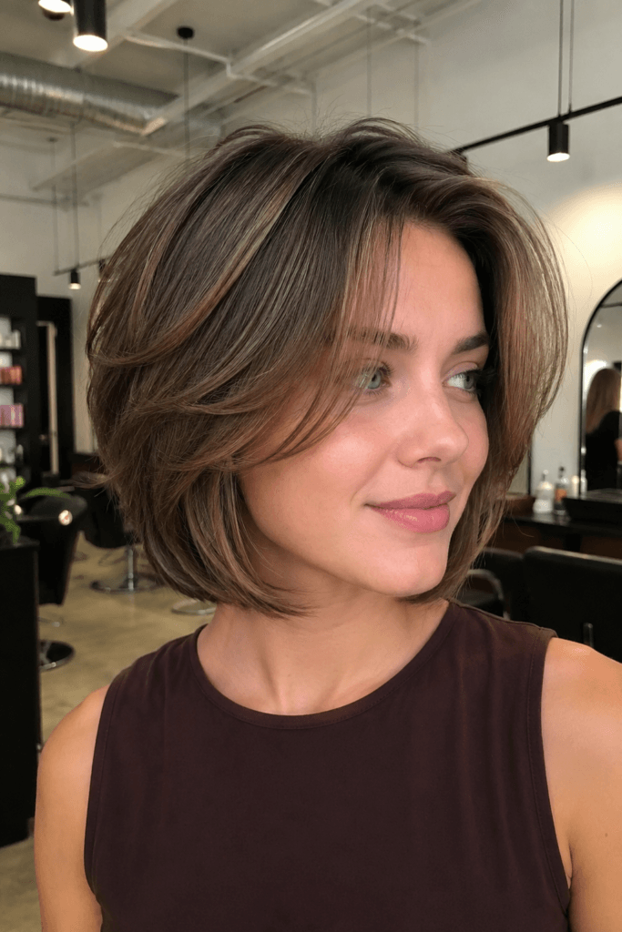 Layered bob