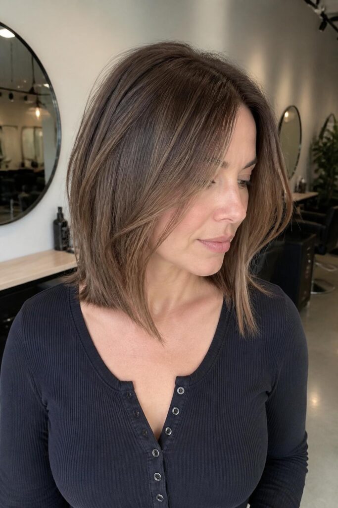 Layered lob with face framing pieces 683x1024 1