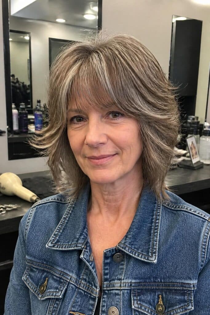 Layered shag with bangs 683x1024 1