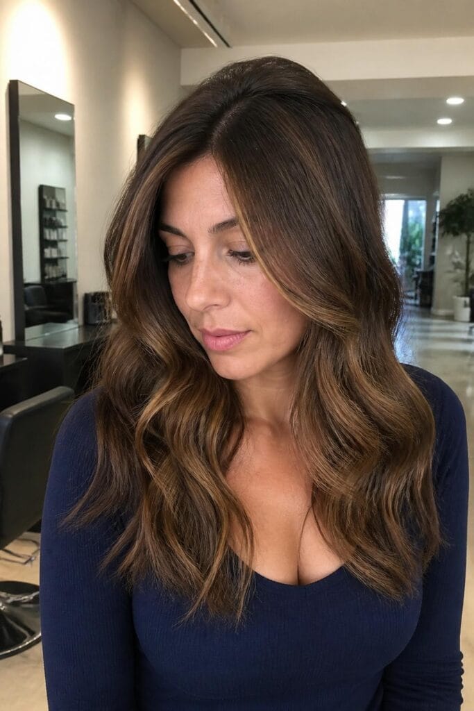 Layered waves with volume at the crown