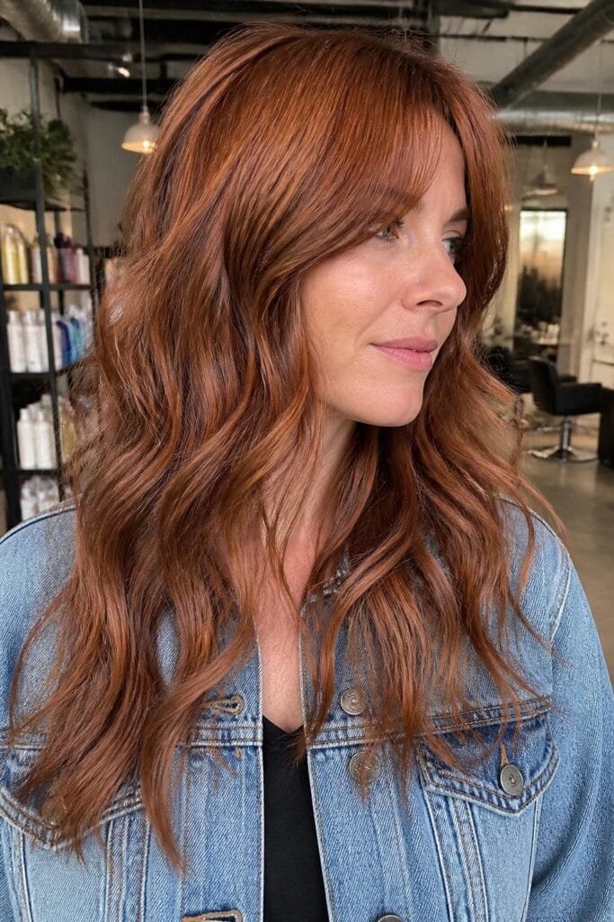 Long curtain bangs with wavy layers 683x1024 1