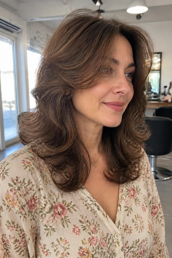 Medium-length waves with feathered layers