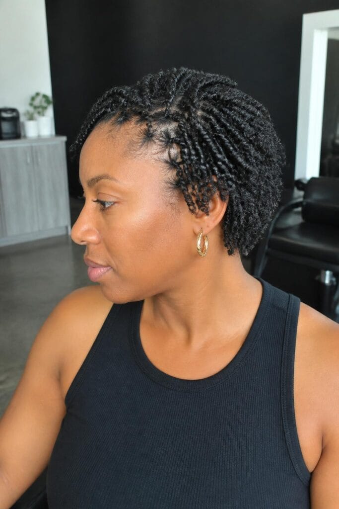 Mini twists on short natural hair 683x1024 1