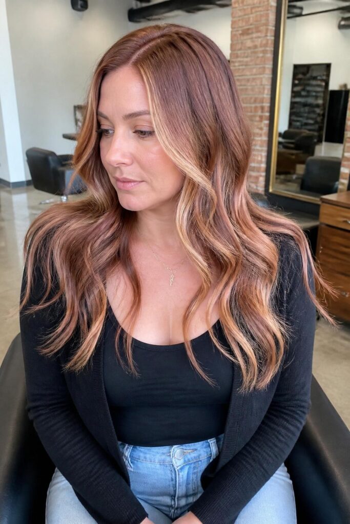 Rose brown with blonde babylights 683x1024 1