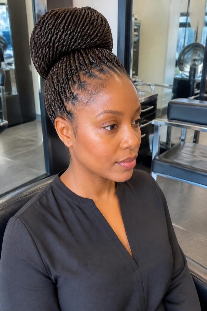 Senegalese twists updo 683x1024 1