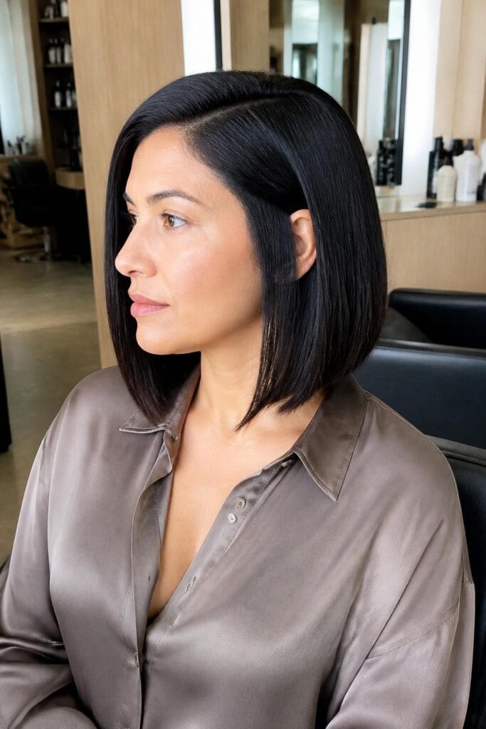 Sleek lob with carved out undercut 683x1024 1