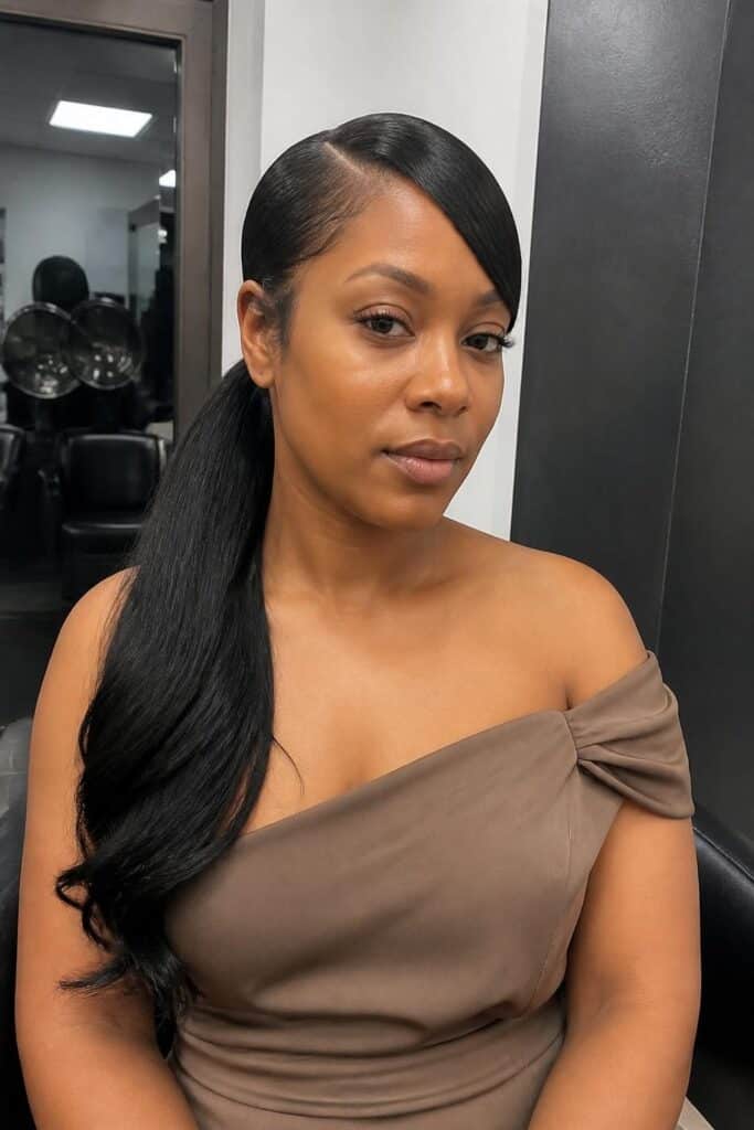 Sleek ponytail with side sweep 683x1024 1
