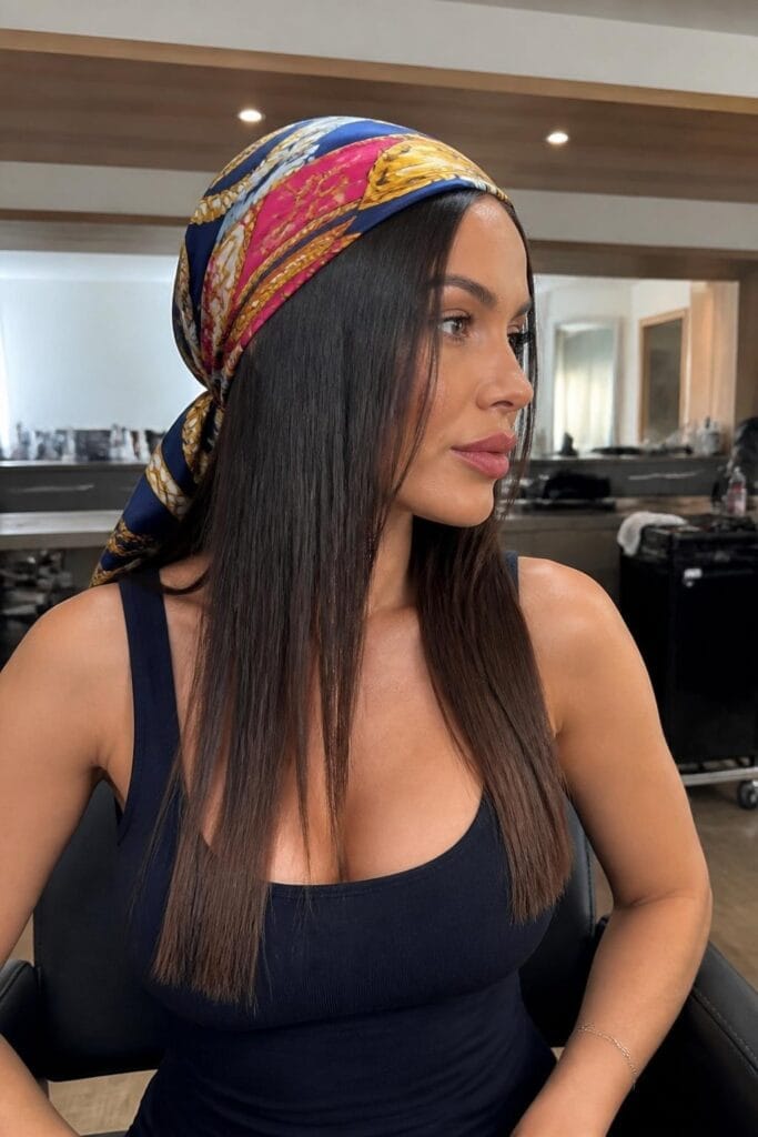 Straight hair with a scarf 683x1024 1