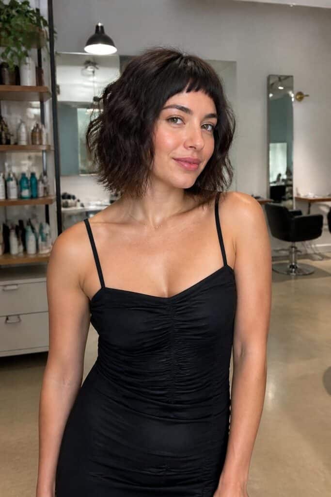 Textured bob with baby bangs 683x1024 1