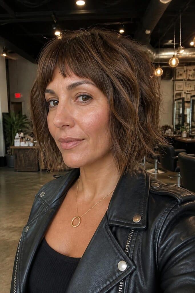 Textured bob with micro bangs 683x1024 1