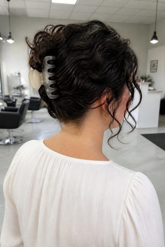 The curly claw clip updo 683x1024 1