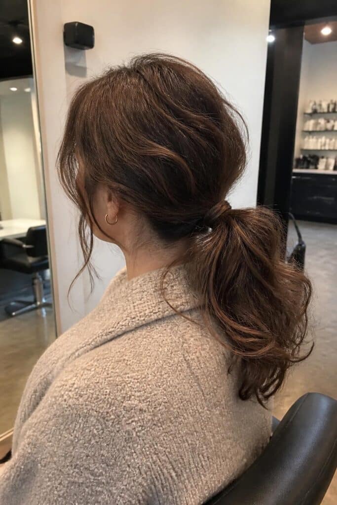 The textured low ponytail 683x1024 1