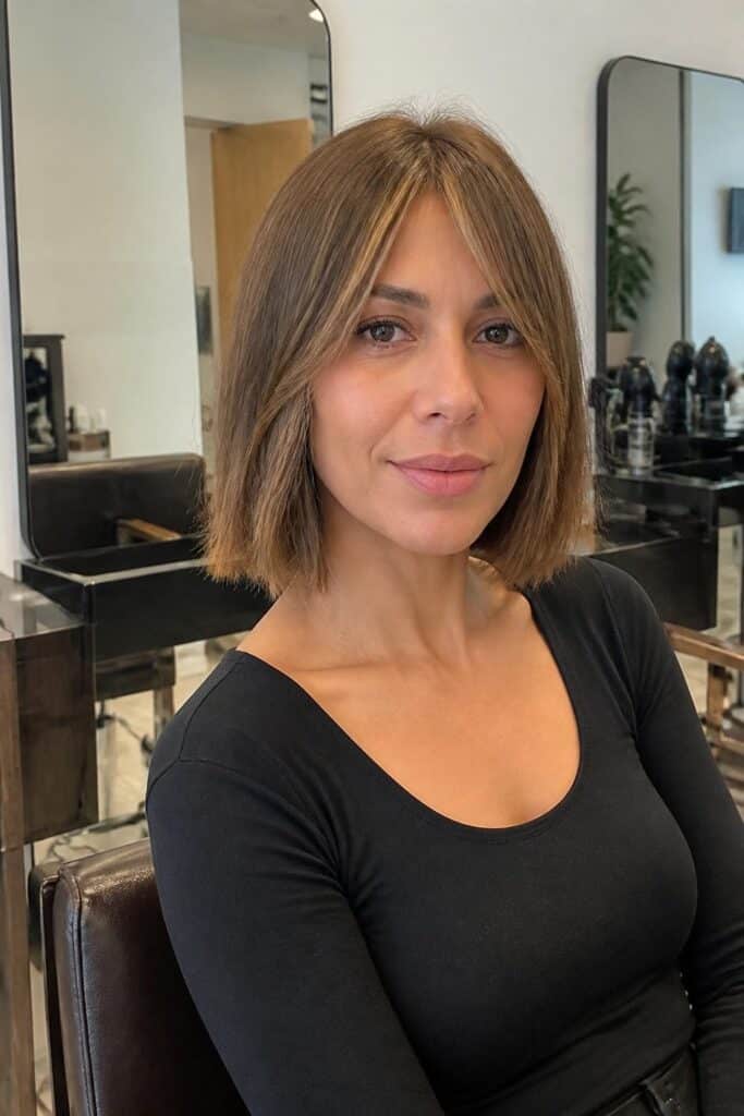 Wispy curtain bangs with a bob 683x1024 1