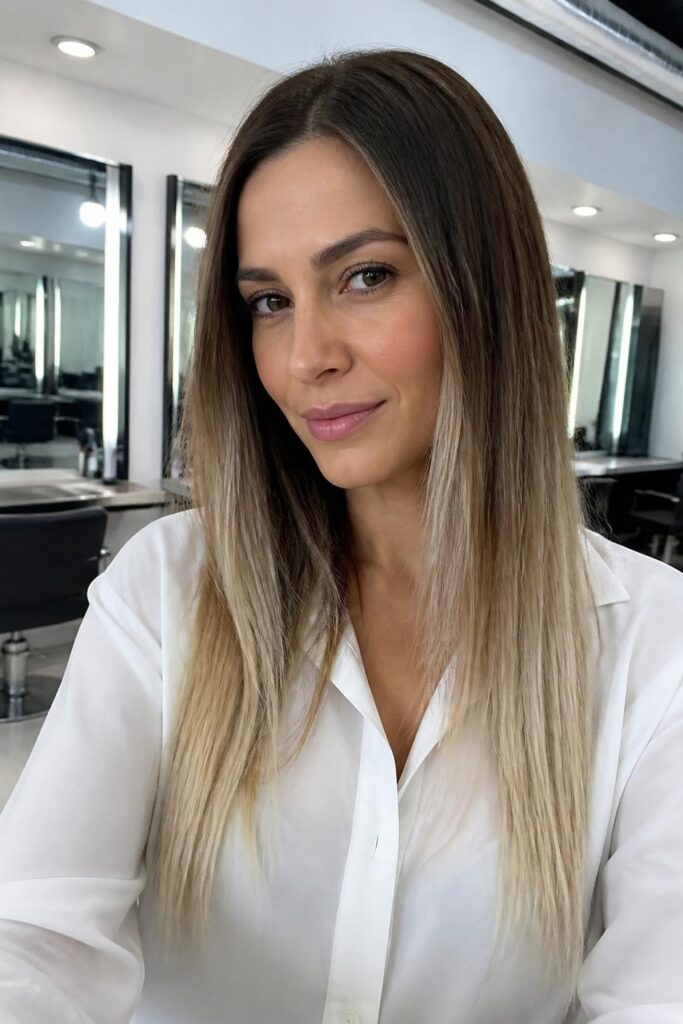 12. Icy blonde ombre