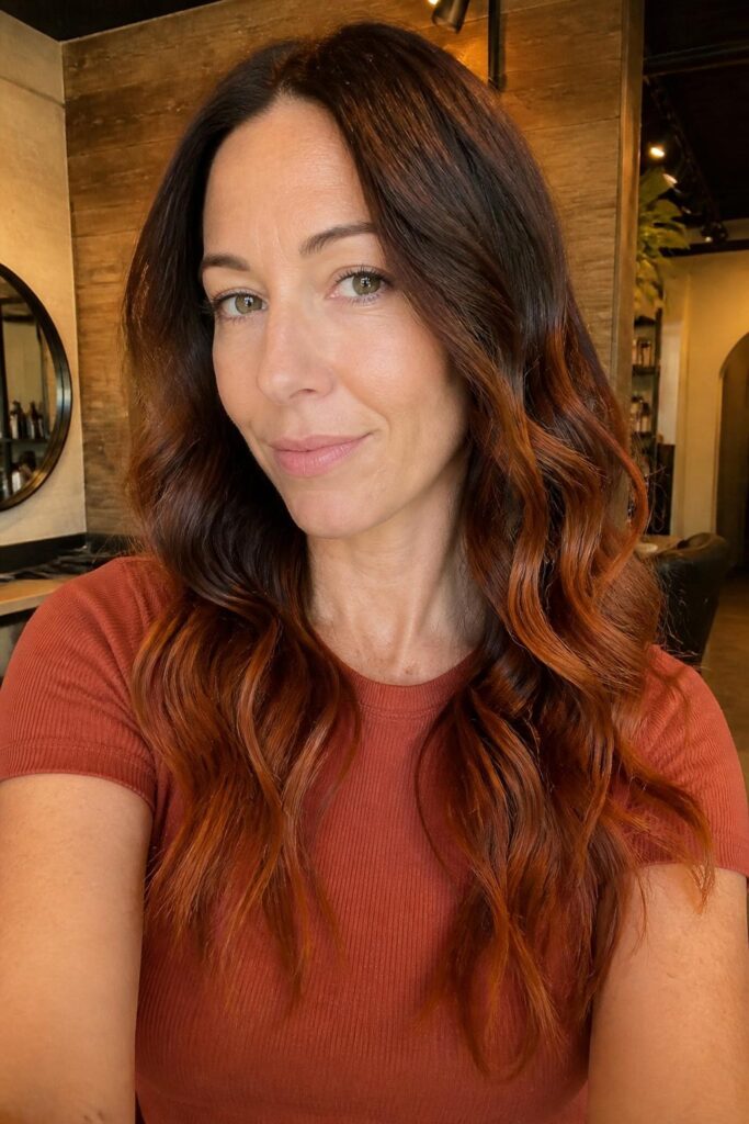 13. Copper ombre