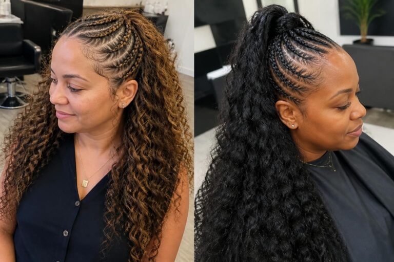 14 half braided hairstyles that elevate your look