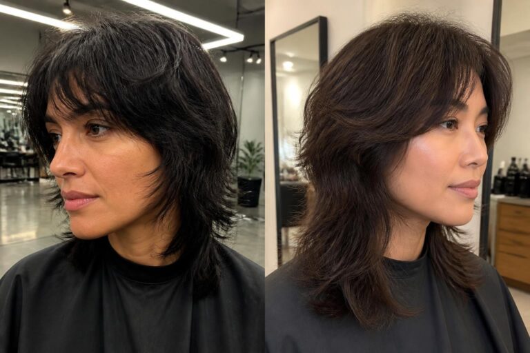 15 cute short wolf cut looks for thick hair with easy styling