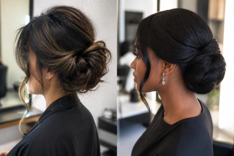 15 elegant bridesmaid updo hairstyles for every wedding style