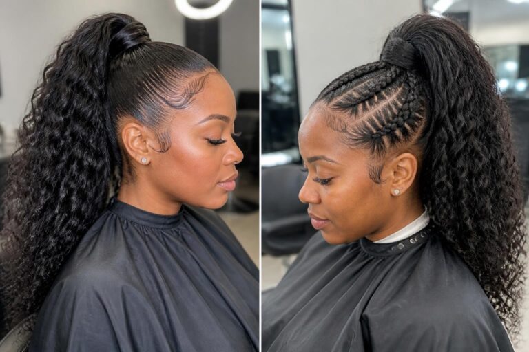 14 elegant high ponytail hairstyles for black women