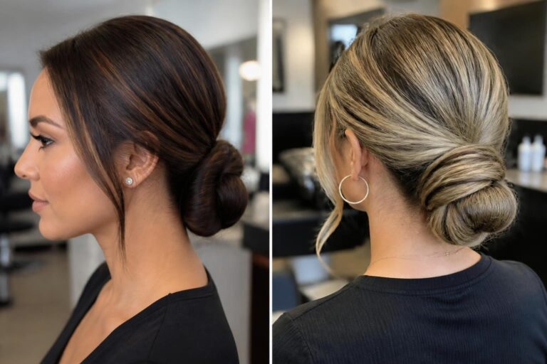 15 elegant low bun hairstyles for every occasion