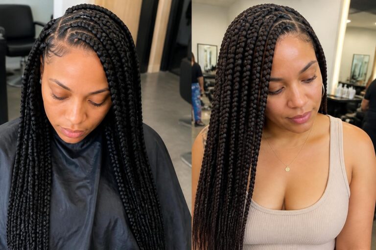 15 large knotless box braids ideas you’ll want to copy