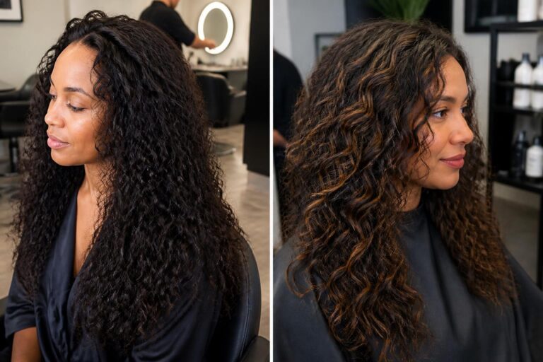 15 low maintenance long curly hairstyles for busy women
