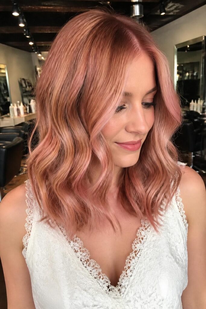 5. Rose gold ginger