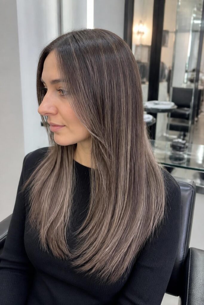 8. Ash blonde and mauve calico
