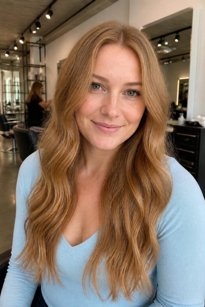 8. Sandy ginger