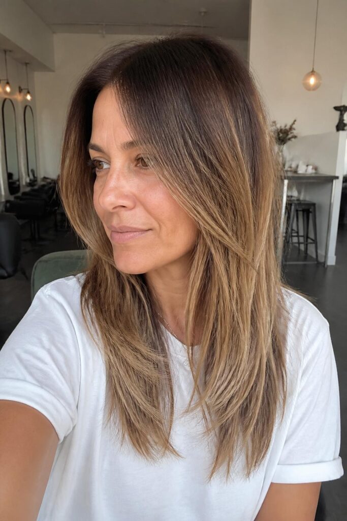 9. Bronde ombre