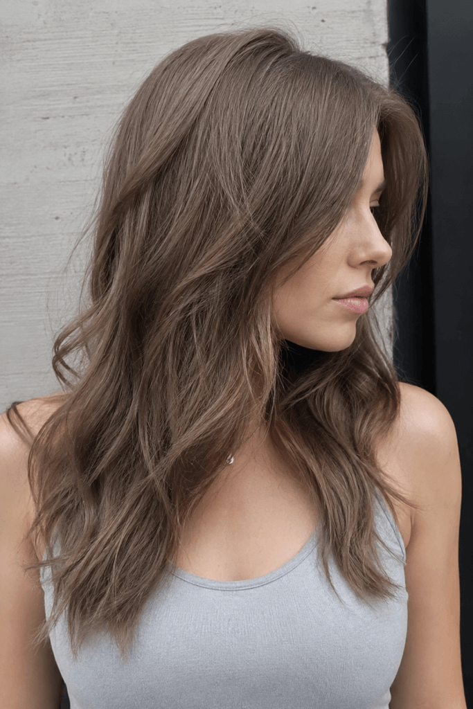 Matte mushroom brown with no shine