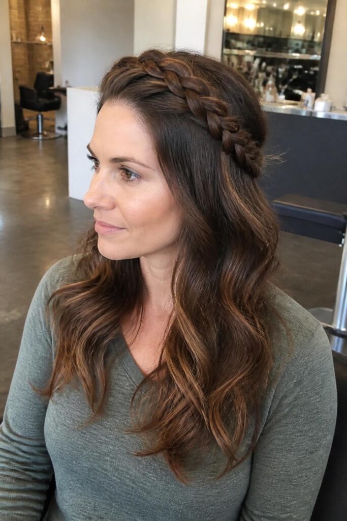 Braided headband style