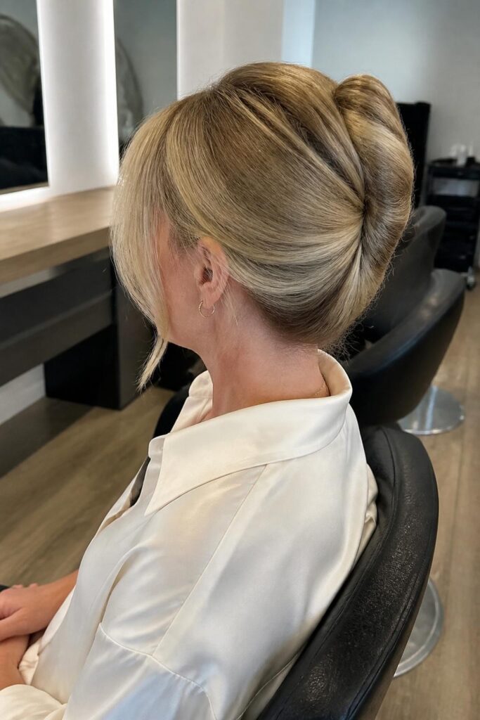 Classic french twist