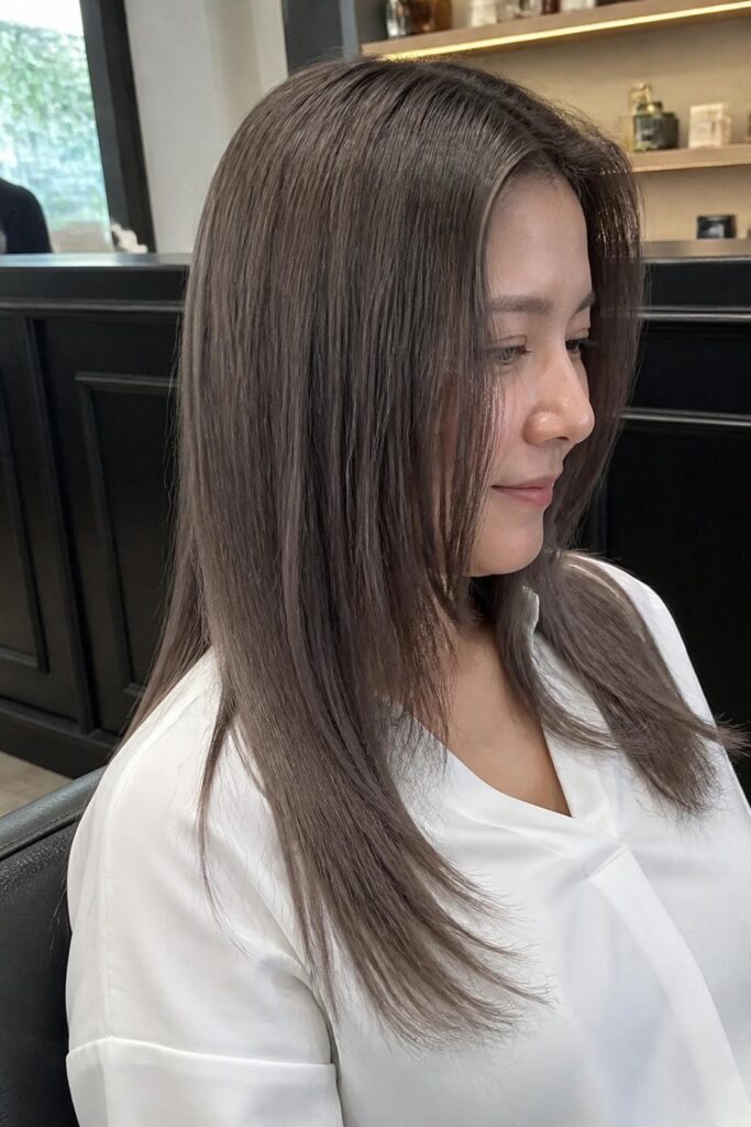 Cool ash mushroom brown