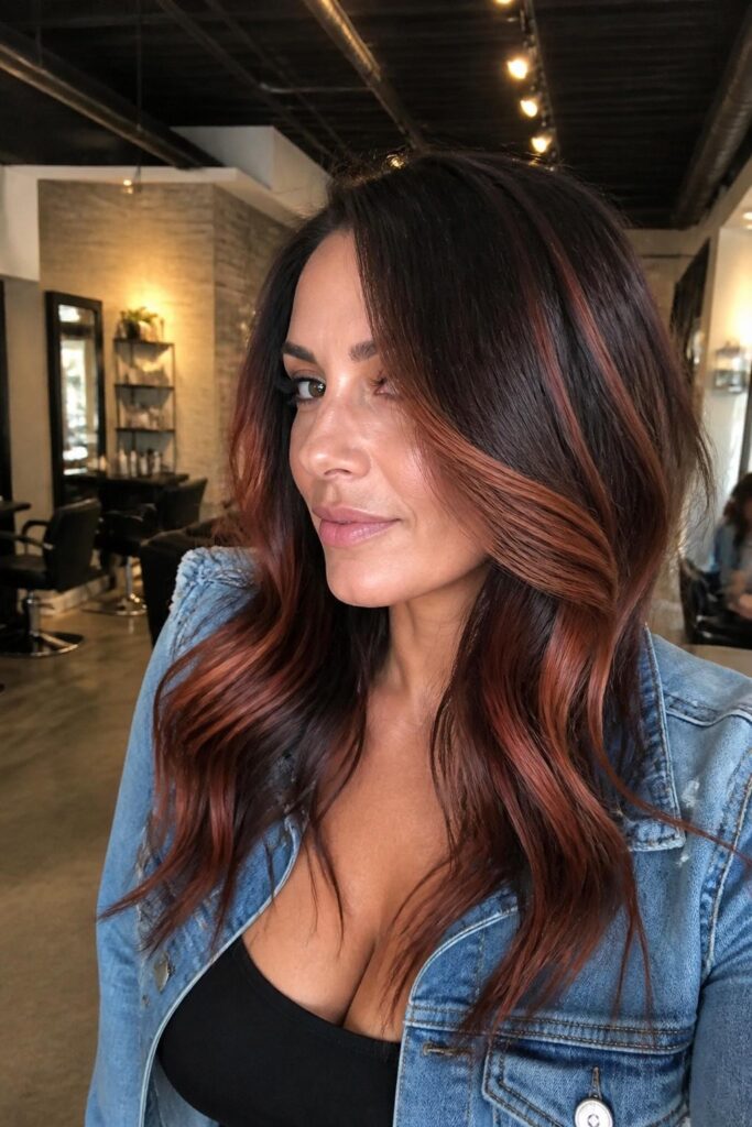 Copper highlights