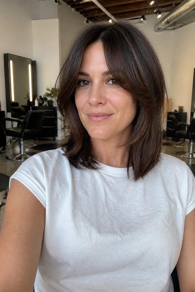 Curtain bangs with layered lob 683x1024 1