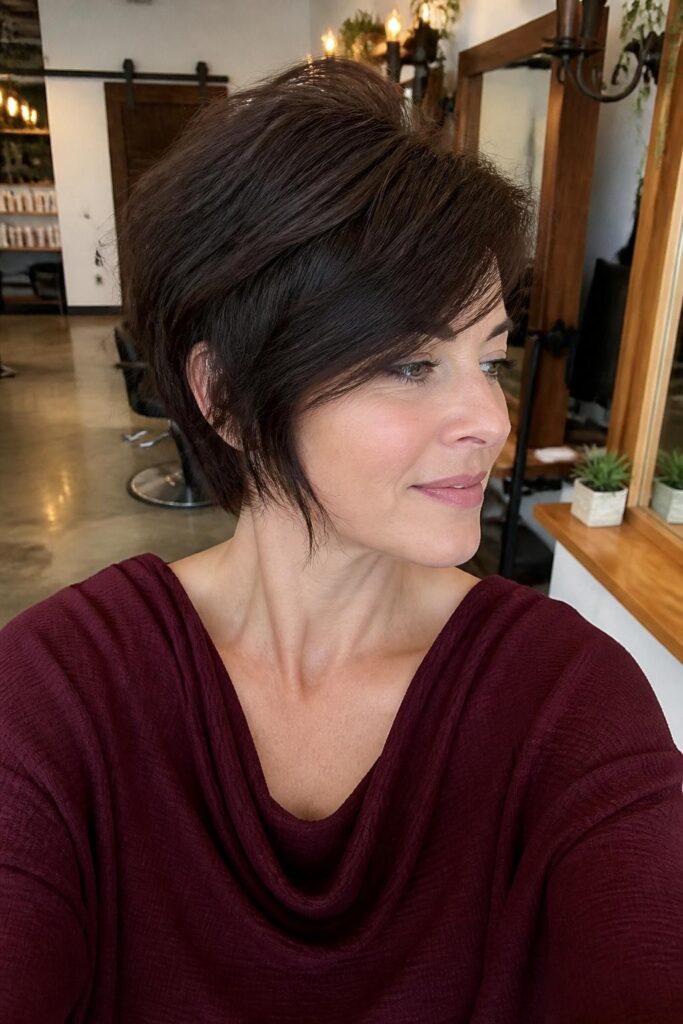 Feathered butterfly pixie