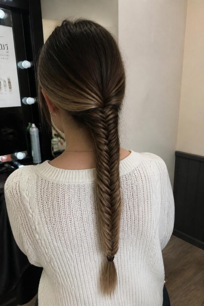 Fishtail braid