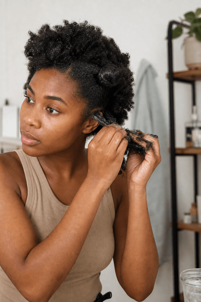 How to style natural hair image 03