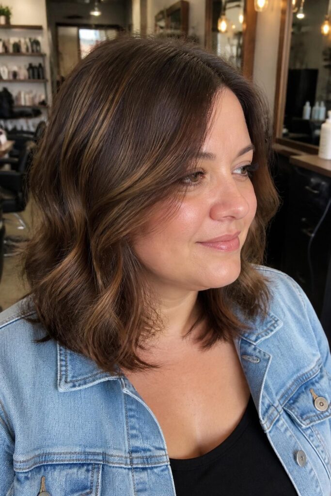 Layered lob with soft waves