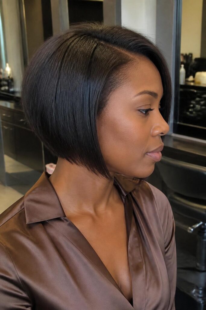 Short a-line bob